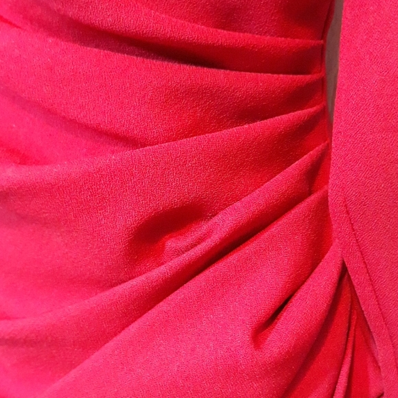 Moda Int'l red dress GORGEOUS FOR HOLIDAYS!! - Picture 5 of 10